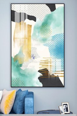 Tải file File tranh hiện đại pha lê gương KF101400 (gốc) làm file quảng cáo