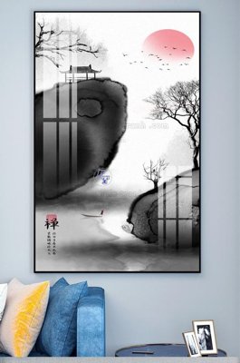 File tranh trang trí File tranh hiện đại pha lê gương KF101413 (file gốc)