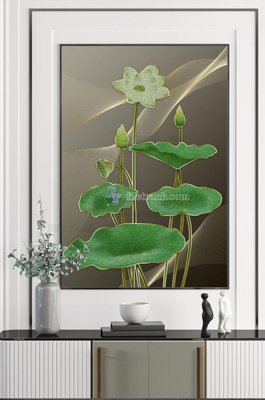 File gốc File tranh hiện đại pha lê gương KF101449 (PNG) trong suốt (transparent)