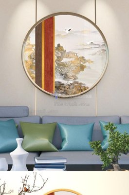 File tranh File tranh hiện đại pha lê gương KF101521 (gốc) in film