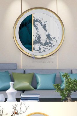 File tranh File tranh hiện đại pha lê gương KF101527 (gốc) chủ đề con người