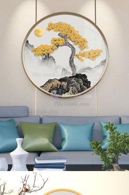 Tệp tin gốc File tranh hiện đại pha lê gương KF101530 (dùng cho in) File tranh hiện đại pha lê gương KF101530