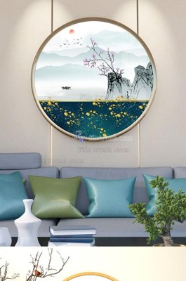 Tải file File tranh hiện đại pha lê gương KF101541 (gốc) in tranh tráng gương