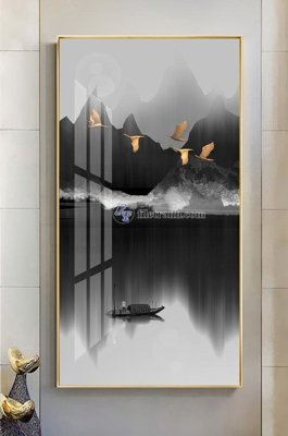 Download file gốc File tranh hiện đại pha lê gương KF101554 (in mica) logo