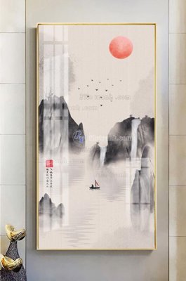 File PSD File tranh hiện đại pha lê gương KF101567 (gốc) cho designer