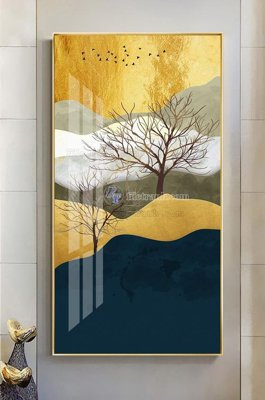 Tải xuống file tranh gốc File tranh hiện đại pha lê gương KF101608 (PSD/TIFF)