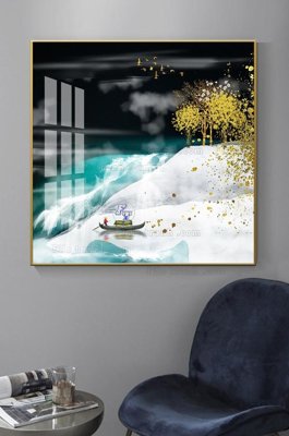 File gốc File tranh hiện đại pha lê gương KF101611 (in 3D) cho trang trí