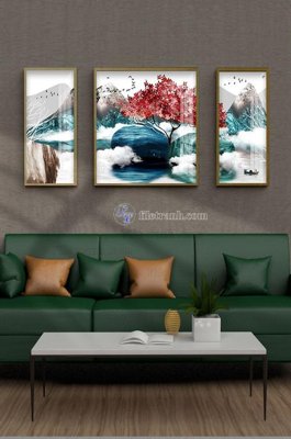 File PSD File tranh hiện đại pha lê gương KF101641 (bản gốc) dễ dàng edit