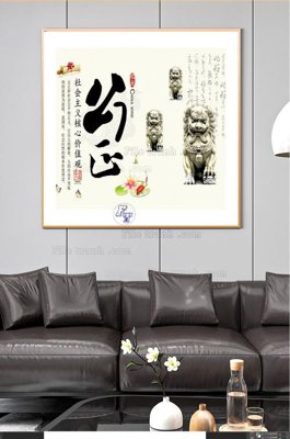 File tranh File tranh hiện đại pha lê gương KF101643 (ảnh gốc) in trần nhà