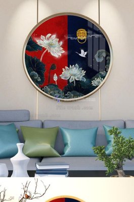 Tải file File tranh hiện đại pha lê gương KF101657 (ảnh gốc) in tranh kính