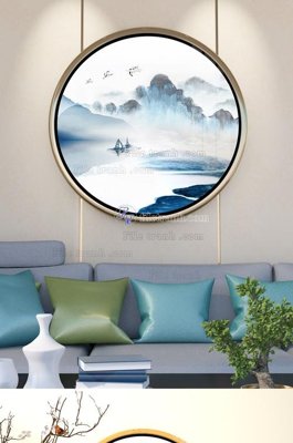 File gốc File tranh hiện đại pha lê gương KF101673 (ảnh chi tiết) để in ấn