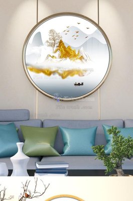 Tải file gốc File tranh hiện đại pha lê gương KF101677 dùng cho in ấn