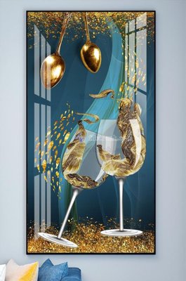 File gốc File tranh hiện đại pha lê gương KF101723 (PNG) chất lượng cao