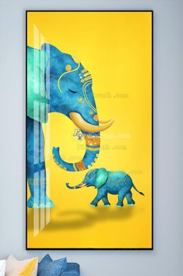 Tải file File tranh hiện đại pha lê gương KF101750 (gốc) in ấn chất lượng