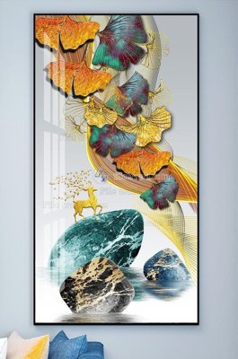 Tải file File tranh hiện đại pha lê gương KF101769 (gốc) in nhanh