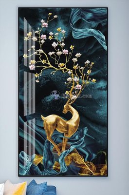 Tải file gốc File tranh hiện đại pha lê gương KF101775 (in khổ lớn) không vỡ