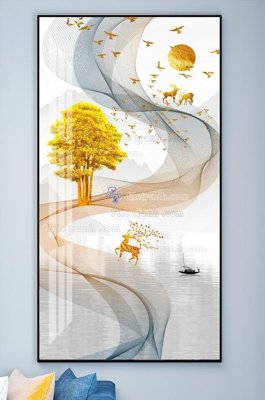 Download file gốc File tranh hiện đại pha lê gương KF101804 (in mica) logo