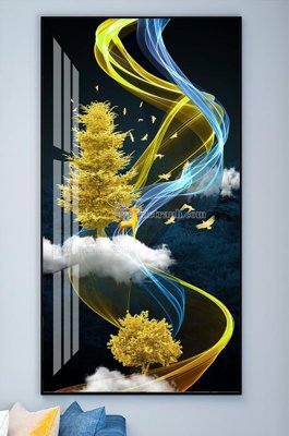 Tải về file gốc File tranh hiện đại pha lê gương KF101816 (chuẩn in ấn)