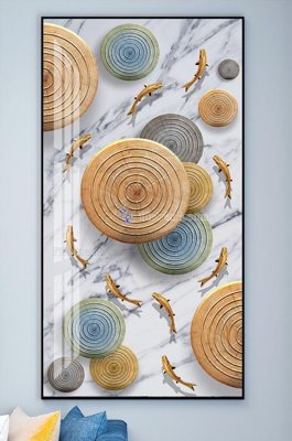 File gốc in ấn File tranh hiện đại pha lê gương KF101817 (sẵn sàng tải về)