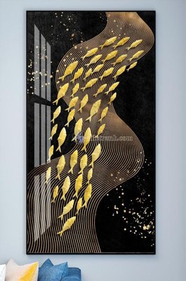 File tranh File tranh hiện đại pha lê gương KF101841 (gốc) in backlit film