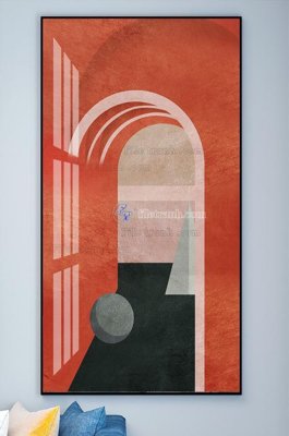 File tranh trang trí File tranh hiện đại pha lê gương KF101865 (tải file gốc)