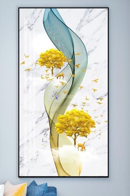 File gốc File tranh hiện đại pha lê gương KF101908 (cho in 3D) độc đáo