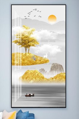 Download file gốc File tranh hiện đại pha lê gương KF101984 (in lụa) nghệ thuật