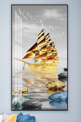 File gốc File tranh hiện đại pha lê gương KF101986 (ảnh rõ nét) để in