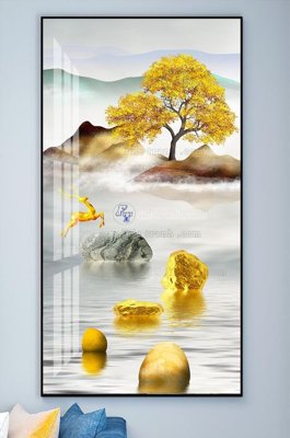 File tranh File tranh hiện đại pha lê gương KF101992 (ảnh gốc) chi tiết rõ ràng