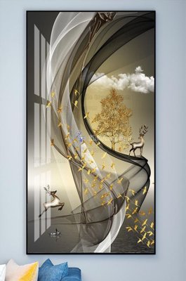 File gốc File tranh hiện đại pha lê gương KF102016 (dành cho quảng cáo)