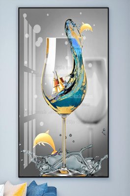 Tải file gốc File tranh hiện đại pha lê gương KF102036 (bản PSD) còn layer