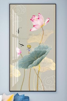 File in ấn File tranh hiện đại pha lê gương KF102046 (bản gốc) từ file gốc