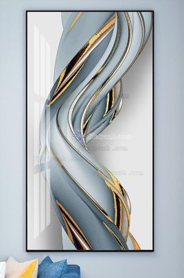 Download file gốc File tranh hiện đại pha lê gương KF102049 (in mica) 3D