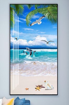 File gốc File tranh hiện đại pha lê gương KF102062 (ảnh chi tiết) để in trần