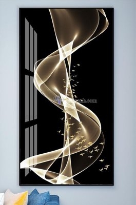 File tranh File tranh hiện đại pha lê gương KF102068 (gốc) chủ đề trẻ em