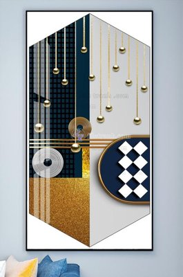 File gốc File tranh hiện đại pha lê gương KF102076 (thiết kế) độc quyền