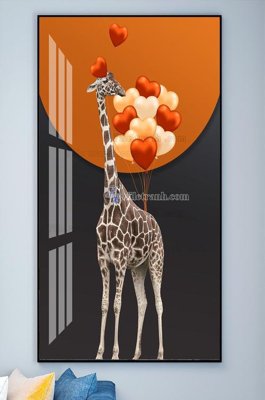 Tải file File tranh hiện đại pha lê gương KF102101 (gốc) chủ đề tâm linh