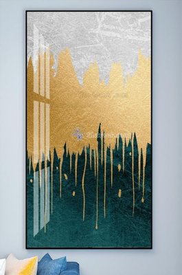 Download file tranh File tranh hiện đại pha lê gương KF102124 (file gốc PSD)