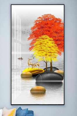 Download file File tranh hiện đại pha lê gương KF102133 (gốc) cho xưởng in