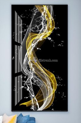 File PSD in ấn File tranh hiện đại pha lê gương KF102181 (chất lượng cao)