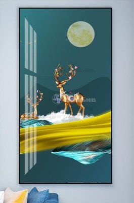 Tải file File tranh hiện đại pha lê gương KF102215 (gốc) làm file tranh quảng cáo