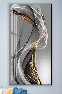 File gốc File tranh hiện đại pha lê gương KF102239 (thiết kế) cho in ấn