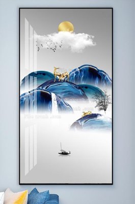 Tệp tin gốc File tranh hiện đại pha lê gương KF102243 (chất lượng) File tranh hiện đại pha lê gương KF102243