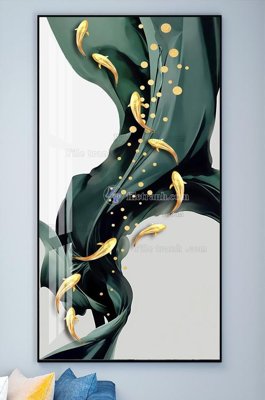 File tranh quảng cáo File tranh hiện đại pha lê gương KF102291 (file gốc) chuyên nghiệp