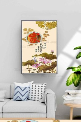 File tranh trang trí File tranh hiện đại pha lê gương KF102307 (tải file gốc)