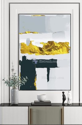 File tranh File tranh hiện đại pha lê gương KF102325 (gốc) phong cách tối giản