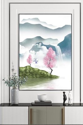 Tải file File tranh hiện đại pha lê gương KF102330 (ảnh gốc) in tráng gương