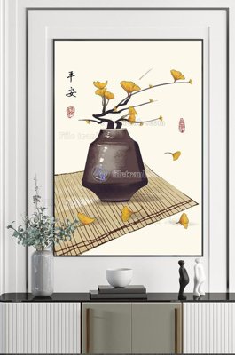 File tranh File tranh hiện đại pha lê gương KF102368 (file gốc) chuẩn màu in