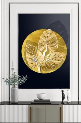 File in ấn File tranh hiện đại pha lê gương KF102371 chuyên nghiệp