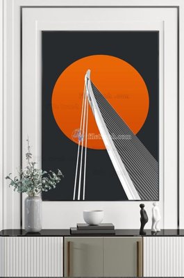 File tranh File tranh hiện đại pha lê gương KF102390 (gốc) in film